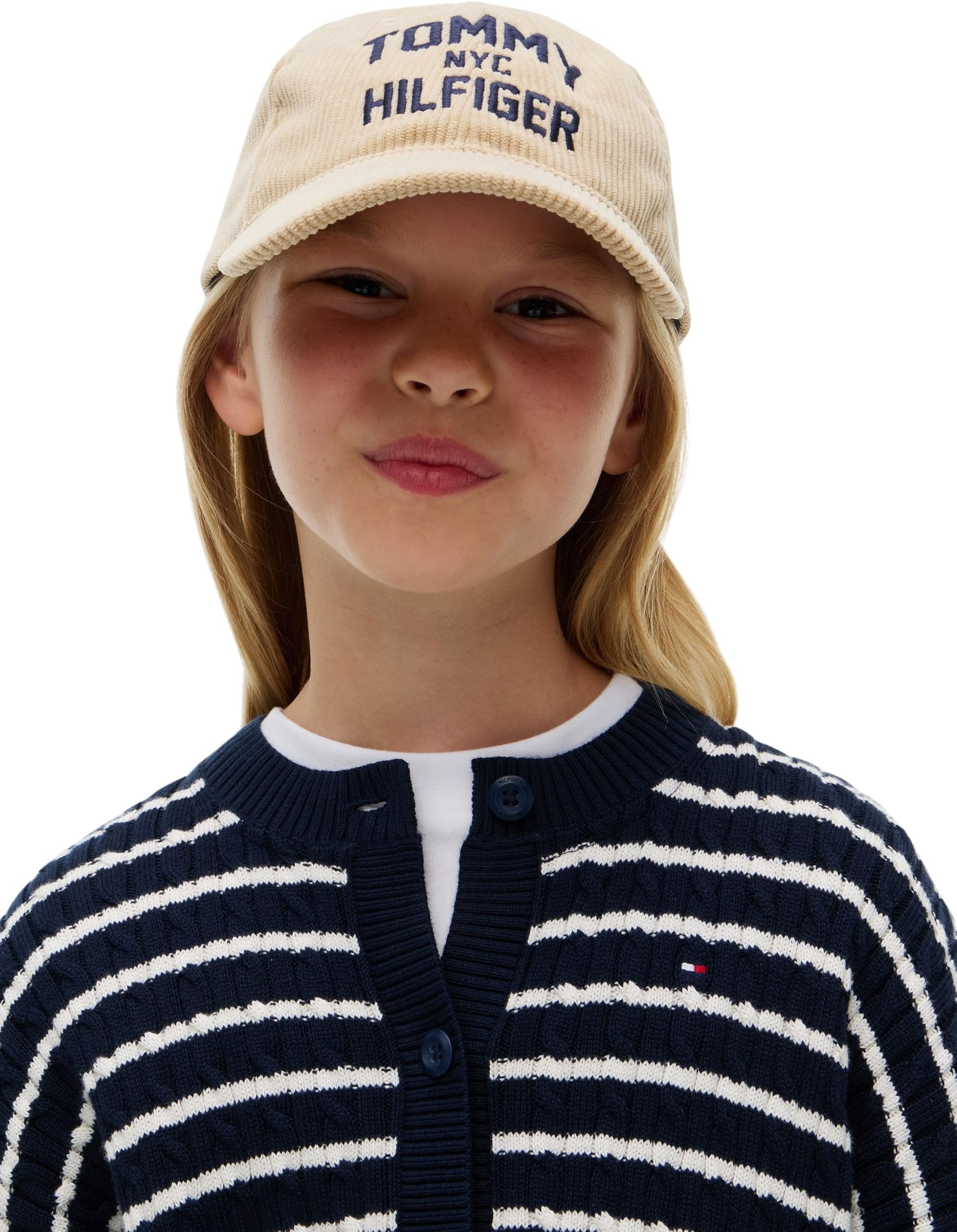 Tommy Hilfiger Cardigan da Ragazza KG0KG09076 Pullover Maglione, Blu (Blu Scuro), 16 Anni