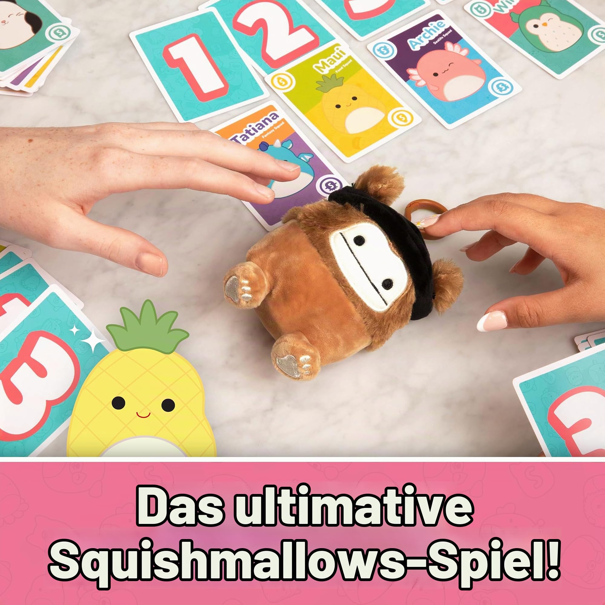 WHAT DO YOU MEME? Squishmallows Take4 - Das rasante Familien-Kartenspiel, ideal für Kinder ab 8 Jahre… – Ansicht 3
