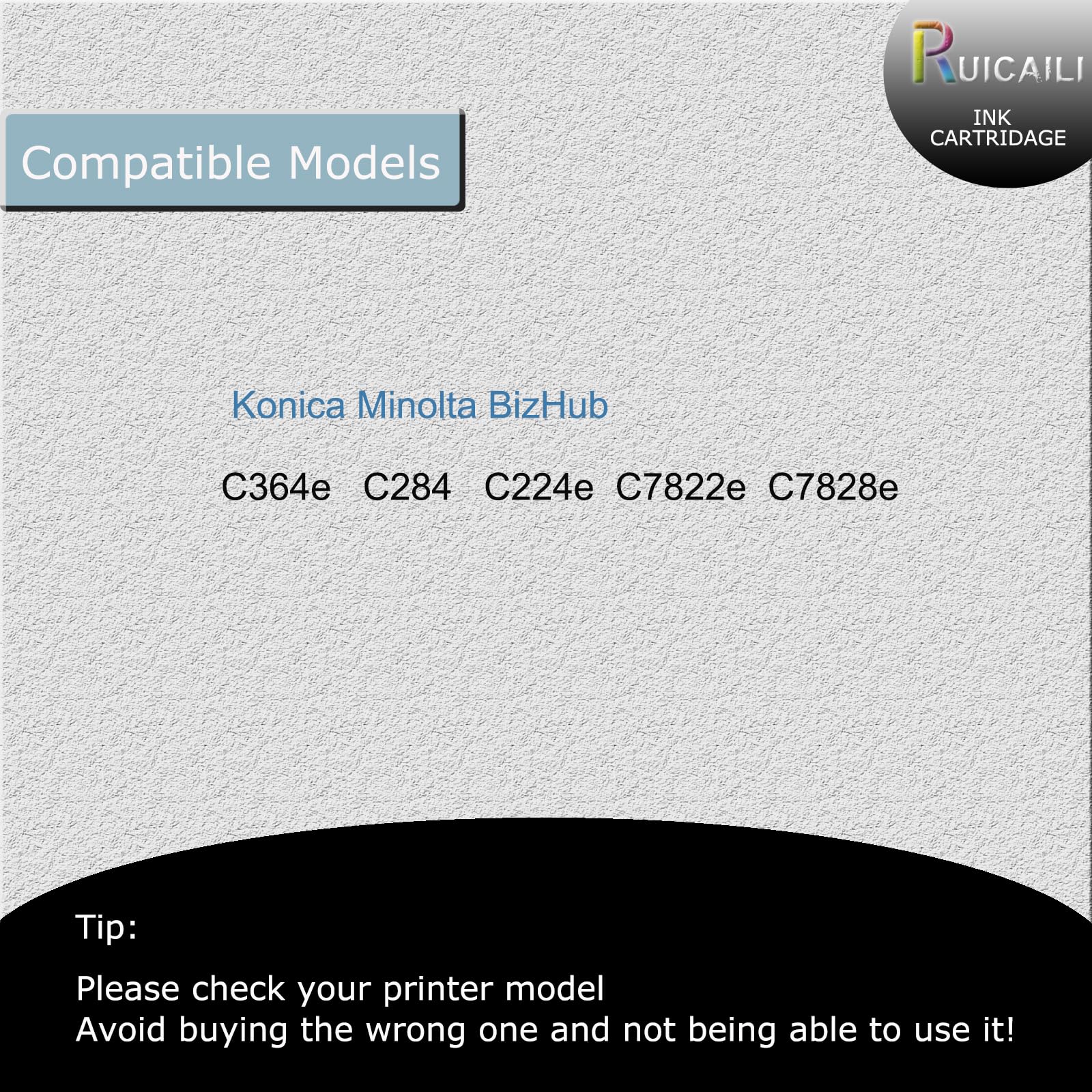 Kaseta z tonerem TN321, 321, zamiennik roboczy do Konica Minolta BizHub C364e, C284, C224e, C7822e, C7828e (4, czarny, cyjan magenta, żółty)