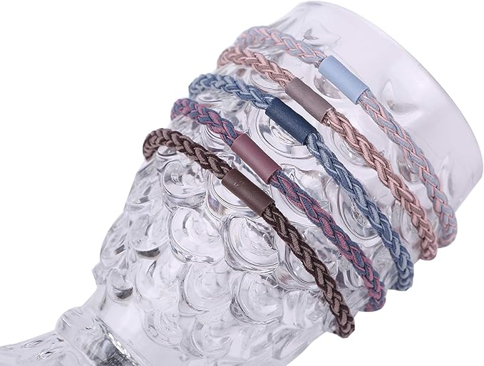 Amazon Co Jp Anything 大人 かわいい 人気 ヘアゴム 結い紐モデル 韓国色調 5色３０本 控え目な色で人気 ビューティー