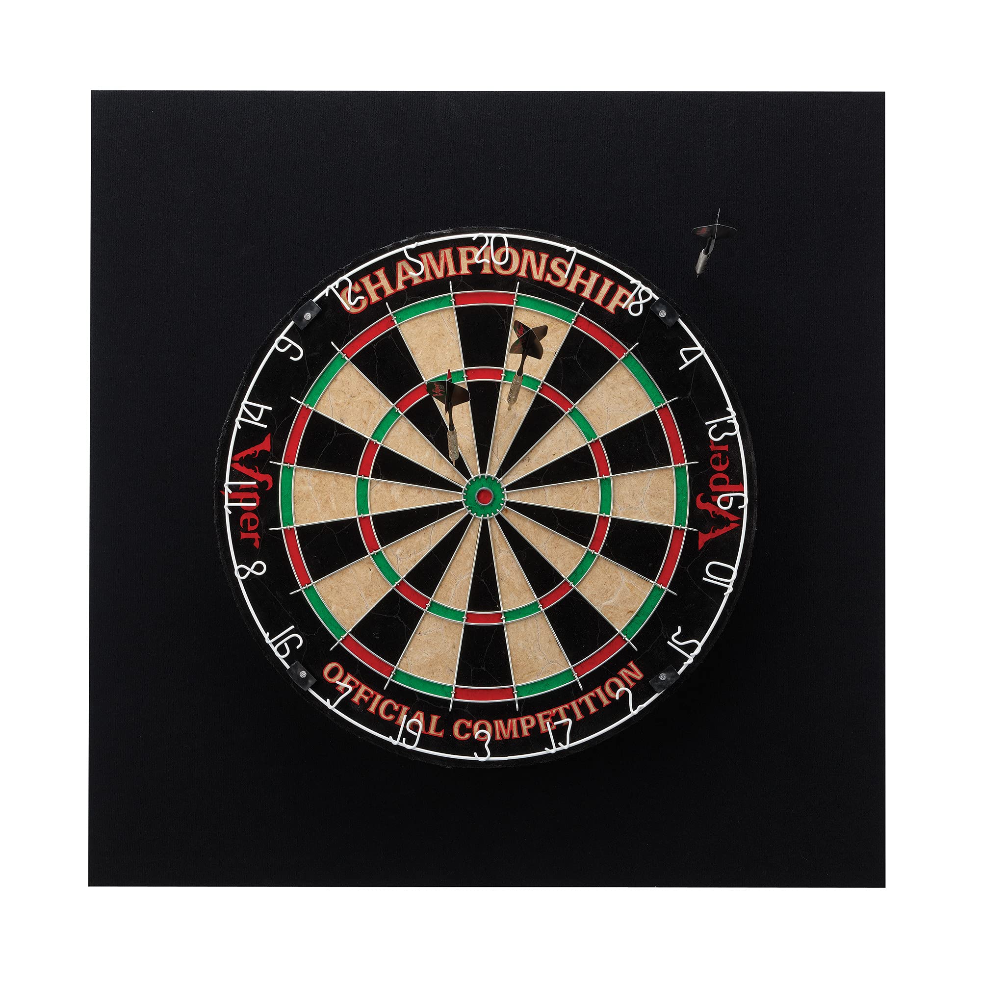 Photo 1 of *see notes Viper EVA V-Foam Dartboard Surround Wall Protector , Black