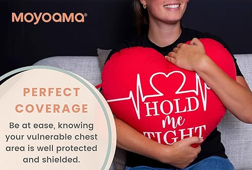 Miniatura 8 de Almohada de corazón para después de la cirugía cardíaca  Cirugía de bypass de recuperación de almohada para la tos  Almohada de cirugía de corazón