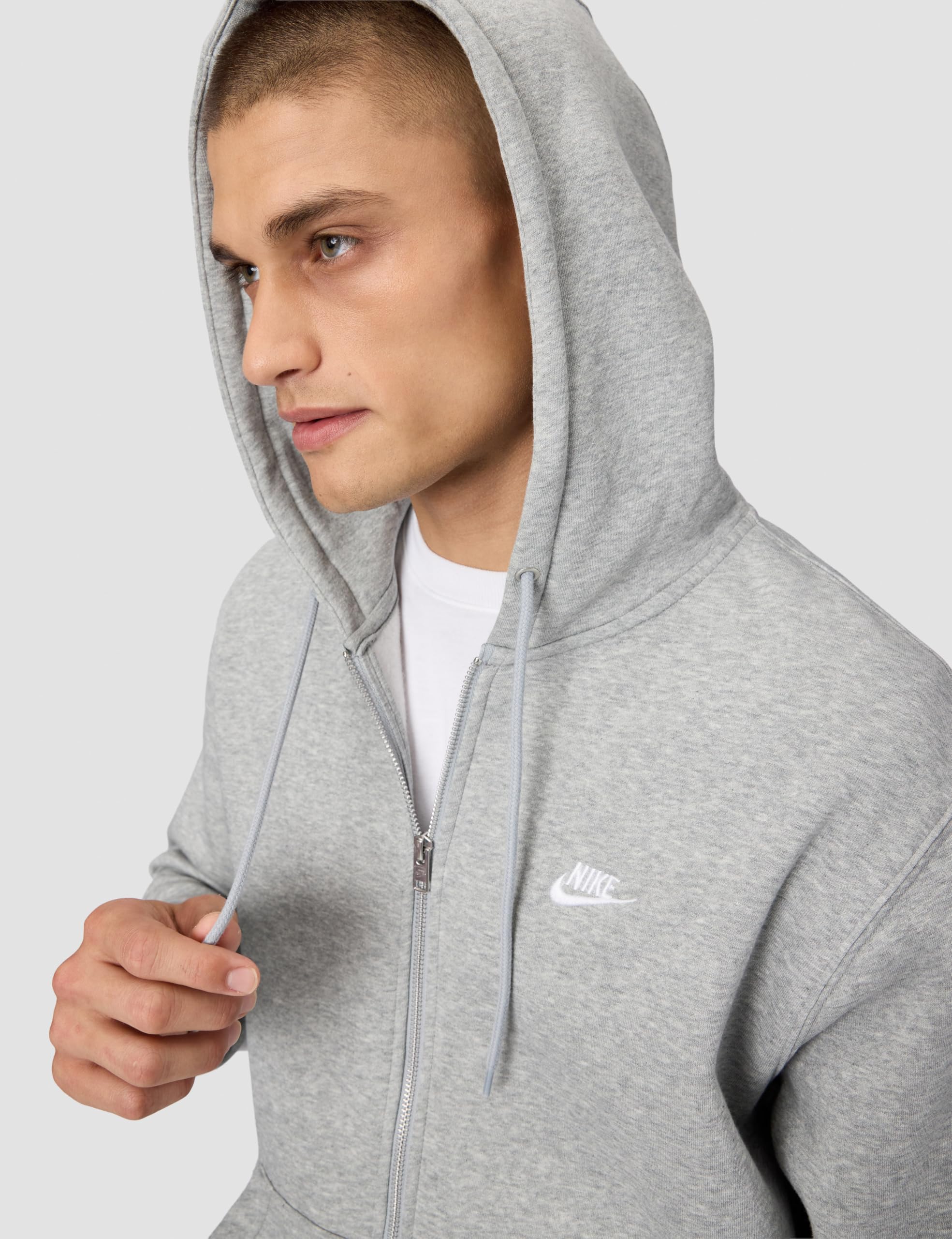 Nike Nike Club Sweat À Capuche en Tissu Fleece À Zip pour Homme Sweatshirt Homme (Lot de 1)