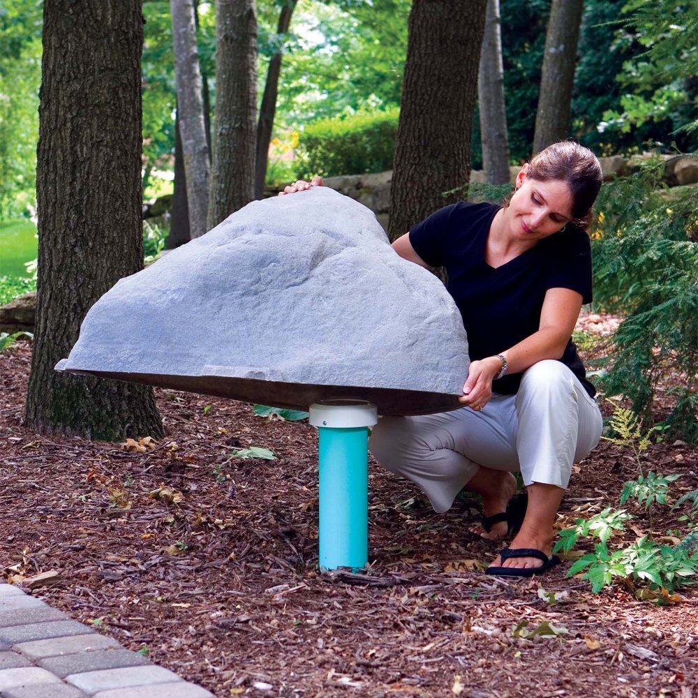 DekoRRa Products 101-AB Artificial Rock Enclosure - Autumn Bluff