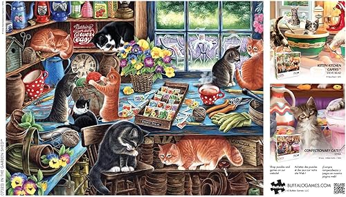 Miniatura 5 de Buffalo Games - Irina Garmashova-Cawton - in The Garden Shed - 750 Piece Jigsaw Puzzle for Adults -Challenging Puzzle Perfect for Game Nights -