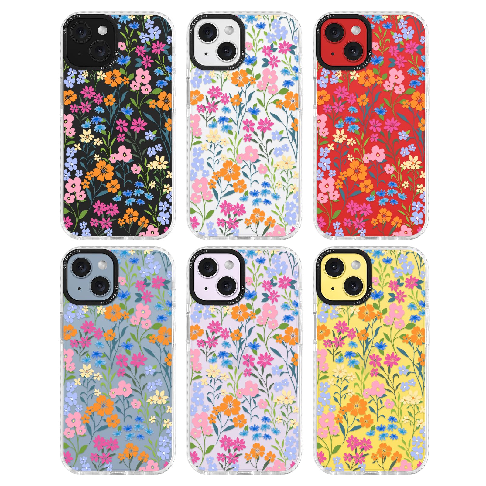FEILER iPhone 14/13用ケース 花柄 Amazon.co.jp: ChiCaseVer for iPhone 13 & iPhone 14 ケース