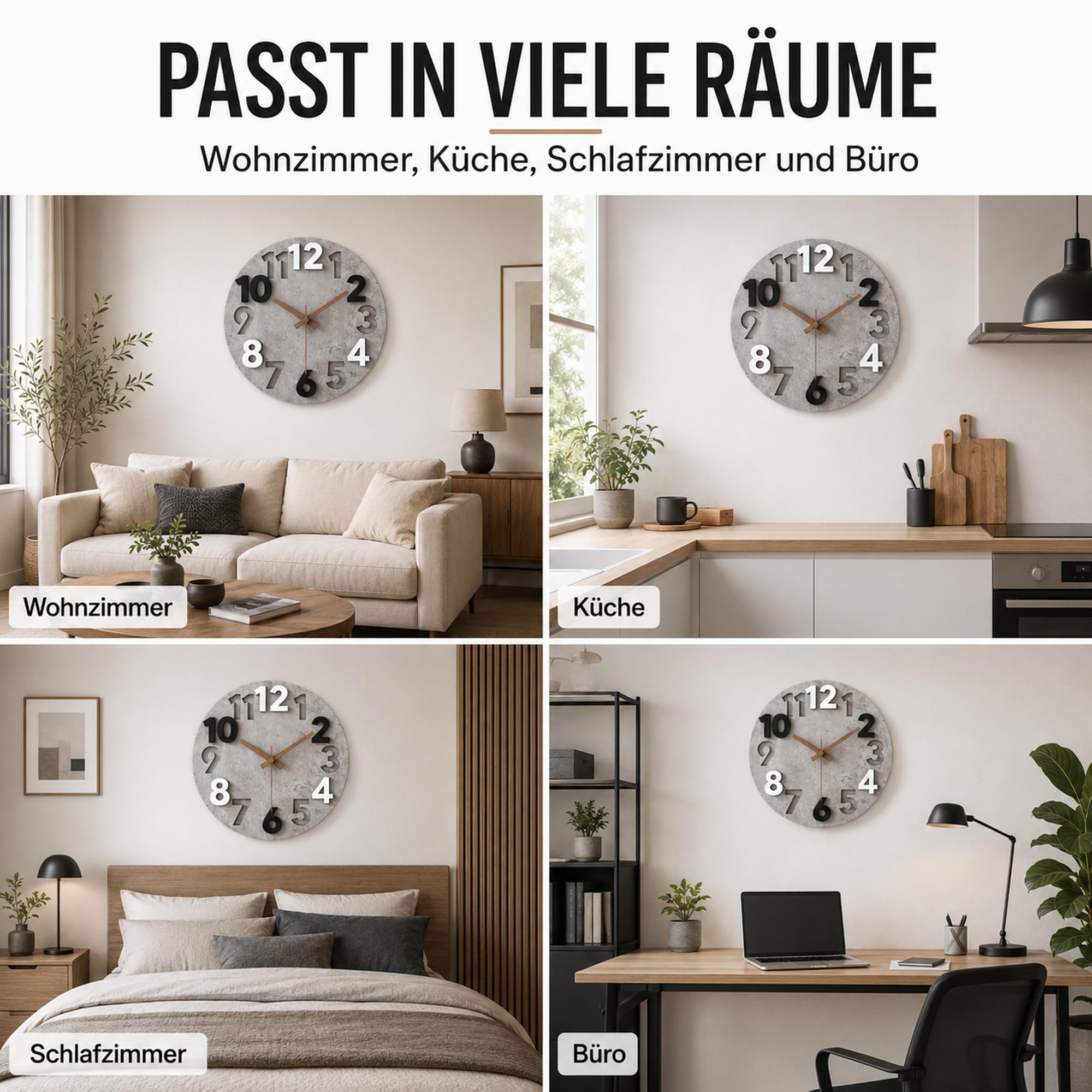 Stellarize Relojes de pared (40 cm)