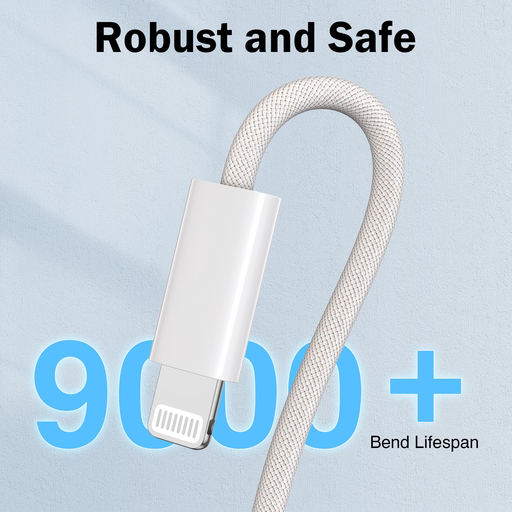 Cavo iPhone Apple Certificato MFi,[1M 2PACK] Cavo Ricarica iPhone Cavi USB to Lightning Compatibile con Apple iPhone 14 13 12 11 Pro/Pro Max X 8