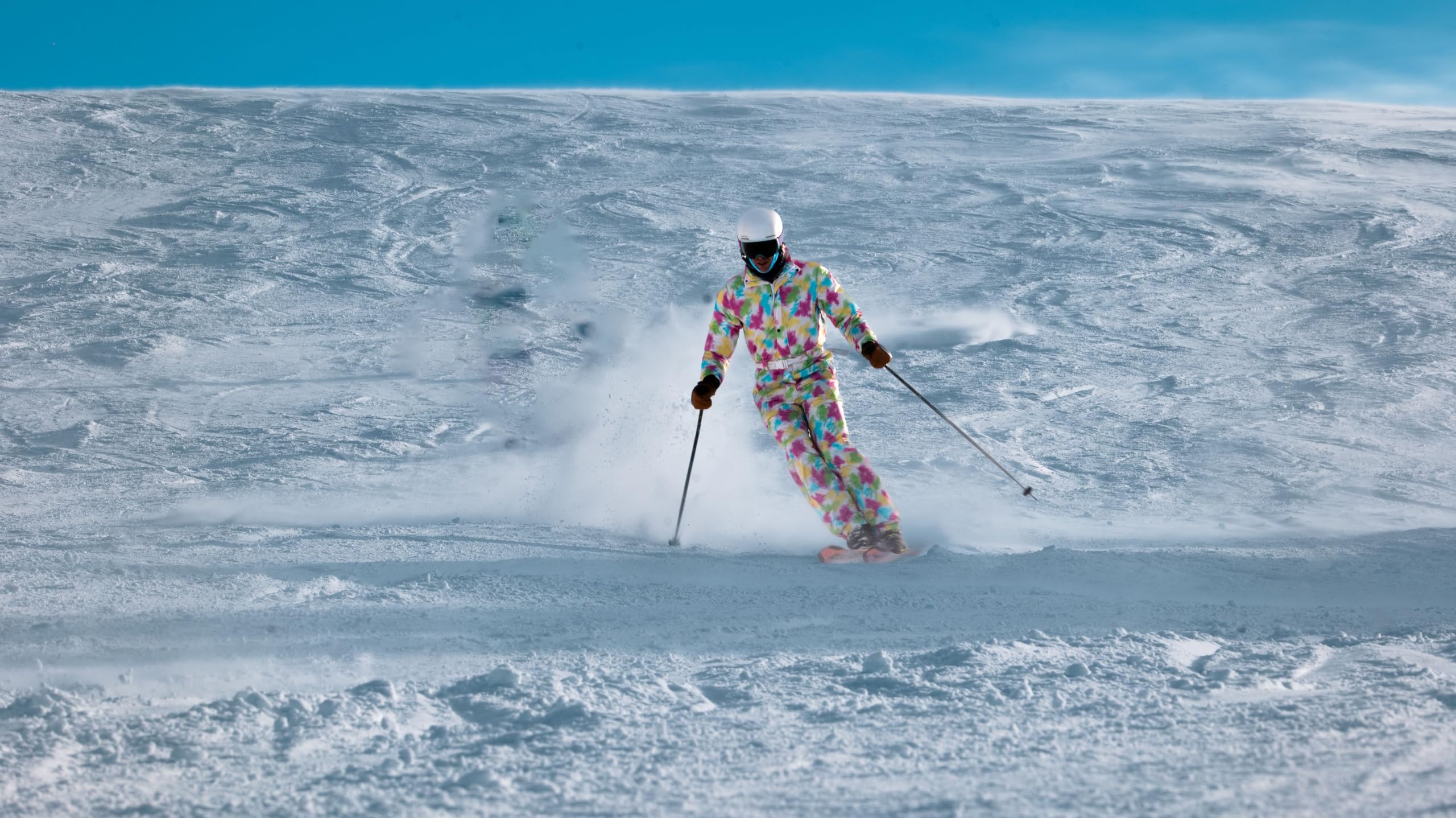 Neon Graffiti Skianzug - Unisex Retro-Ski-Outfit - Wind- und wasserdicht - Perfekt für Après-Ski - Erhältlich in den Größen S bis XXL