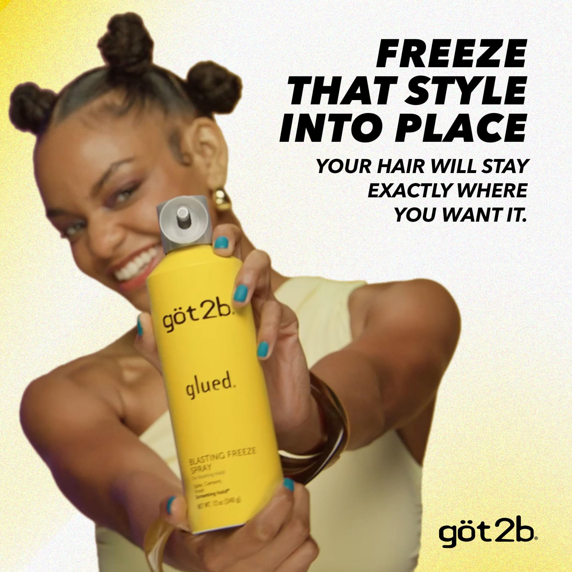 Amazon | Got2b Glued Blasting Freeze Hairspray Aero, 12 Ounce