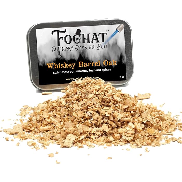 Buy Whiskey Barrel Oak Wood Smoking Chips for Smoking Gun, Glass Cloche