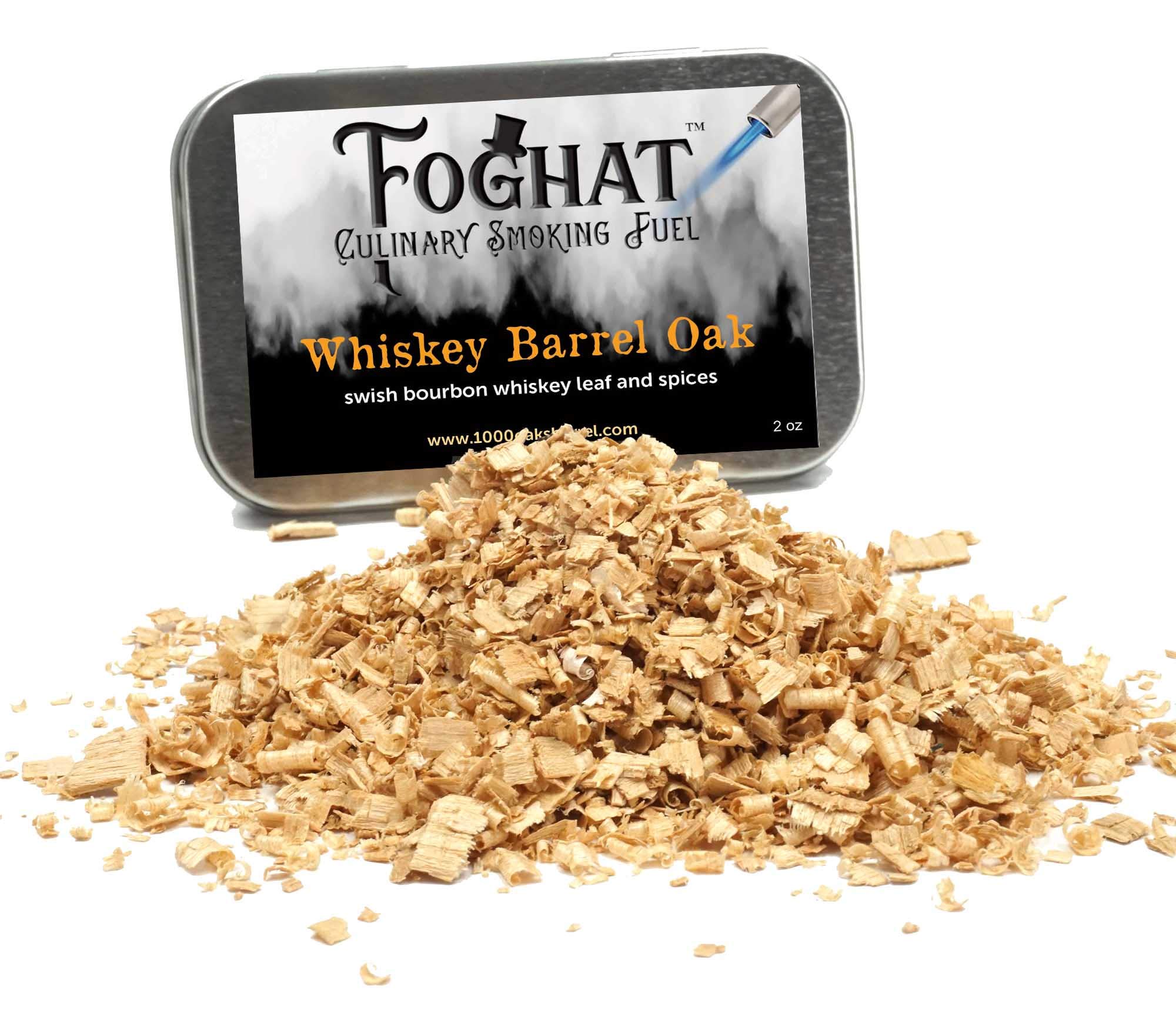 Buy Whiskey Barrel Oak Wood Smoking Chips for Smoking Gun, Glass Cloche