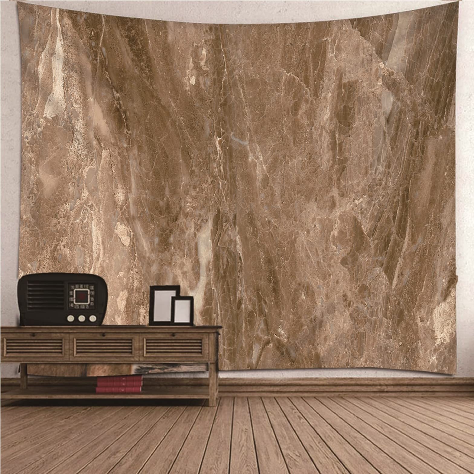 Ethereval Mens Tapestry Trippy Vertical Aesthetic Marble Pattern Funny Anime For Bedroom Light Brown Wall Hangings Fabric Decorations 150x130cm