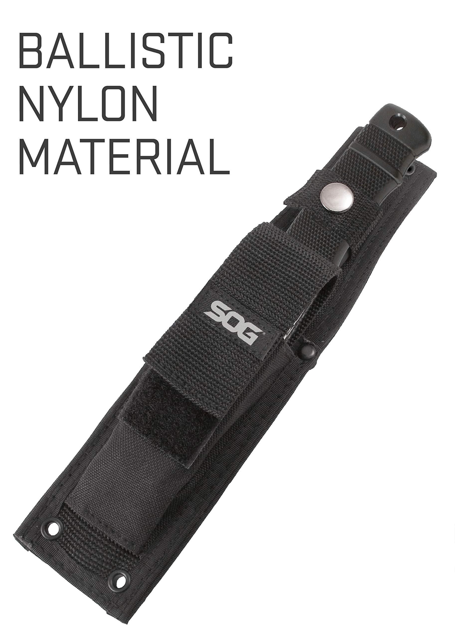 Amazon.co.jp: SOG SEAL Pup Elite E37-N Satin Finish Nylon-Sheath 