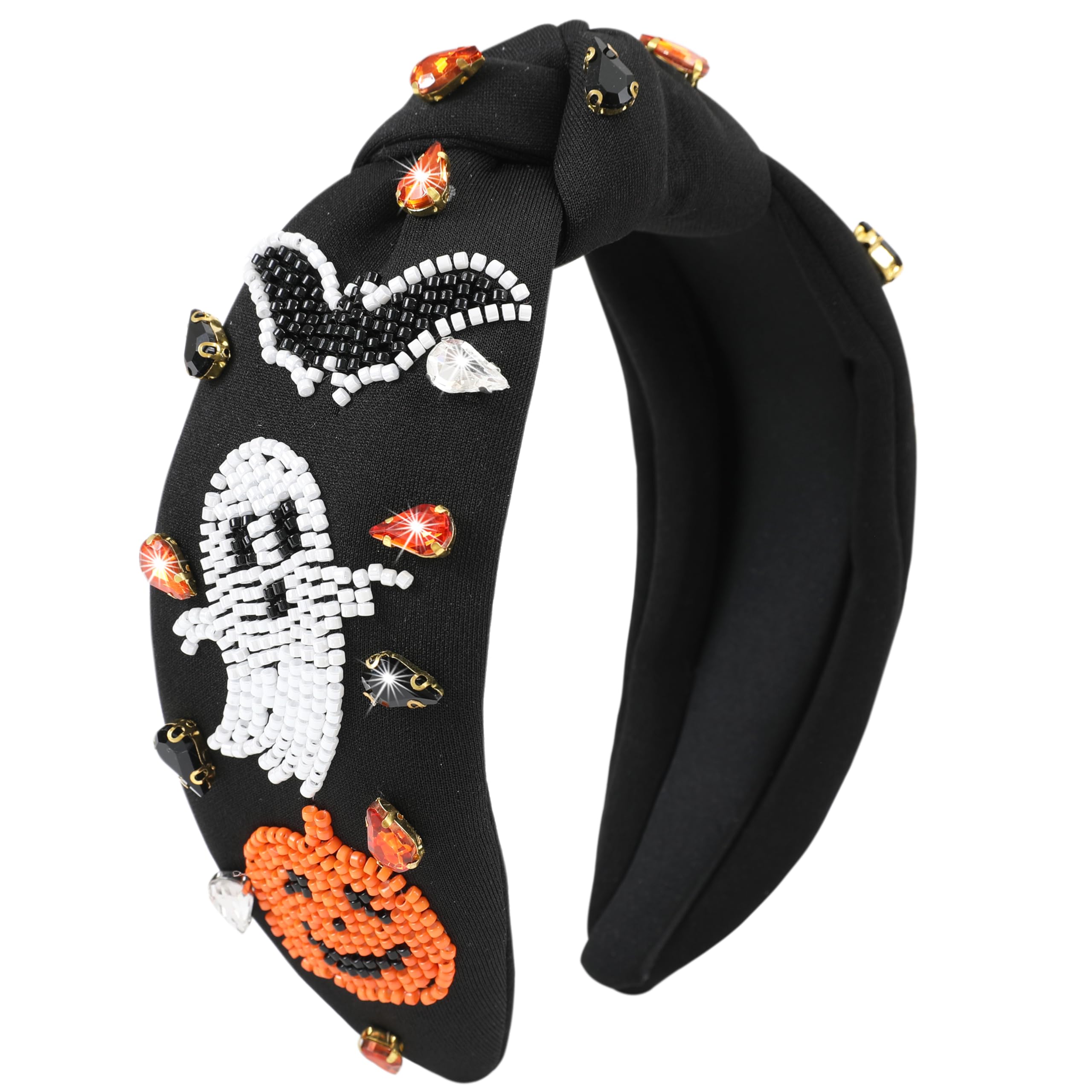 Amazon.com : Gmmidea Halloween Jeweled Headbands for Women  display picture 2