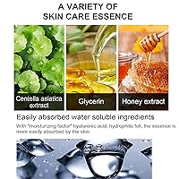 Vista 4 de Color Correcting CC Cream With Centella Asiatica,Multi-Purpose Skin Tone Adjusting CC Cream Concealer Full Coverage,SPF 25 Sunscreen Moisturizing