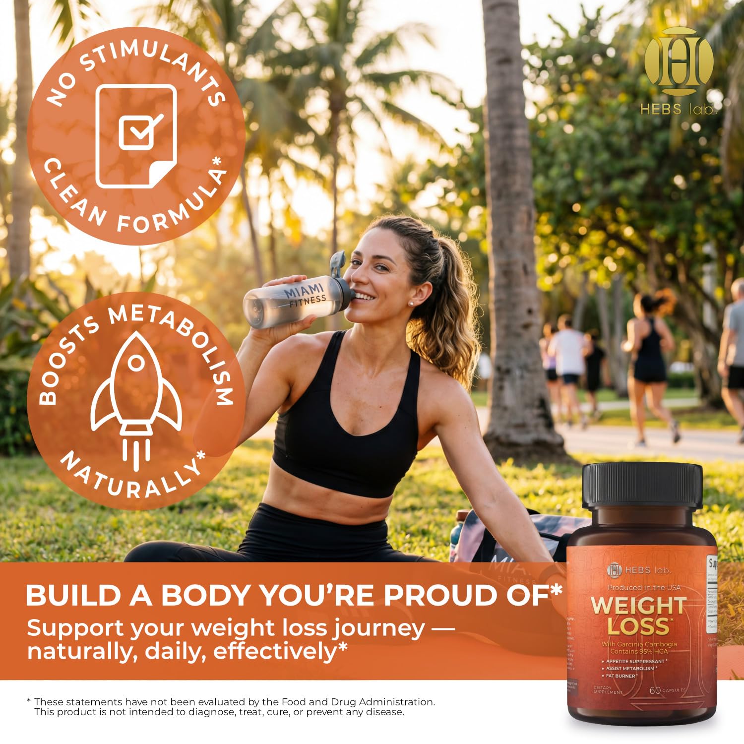 Weight Loss Pills for Women & Men – GLP-1 Support Diet Pills with Garcinia Cambogia - Effective Appetite Suppressant - Metabolism Booster – Belly Fat Burner for Men & Women - Made in the USA — Amazon image 3