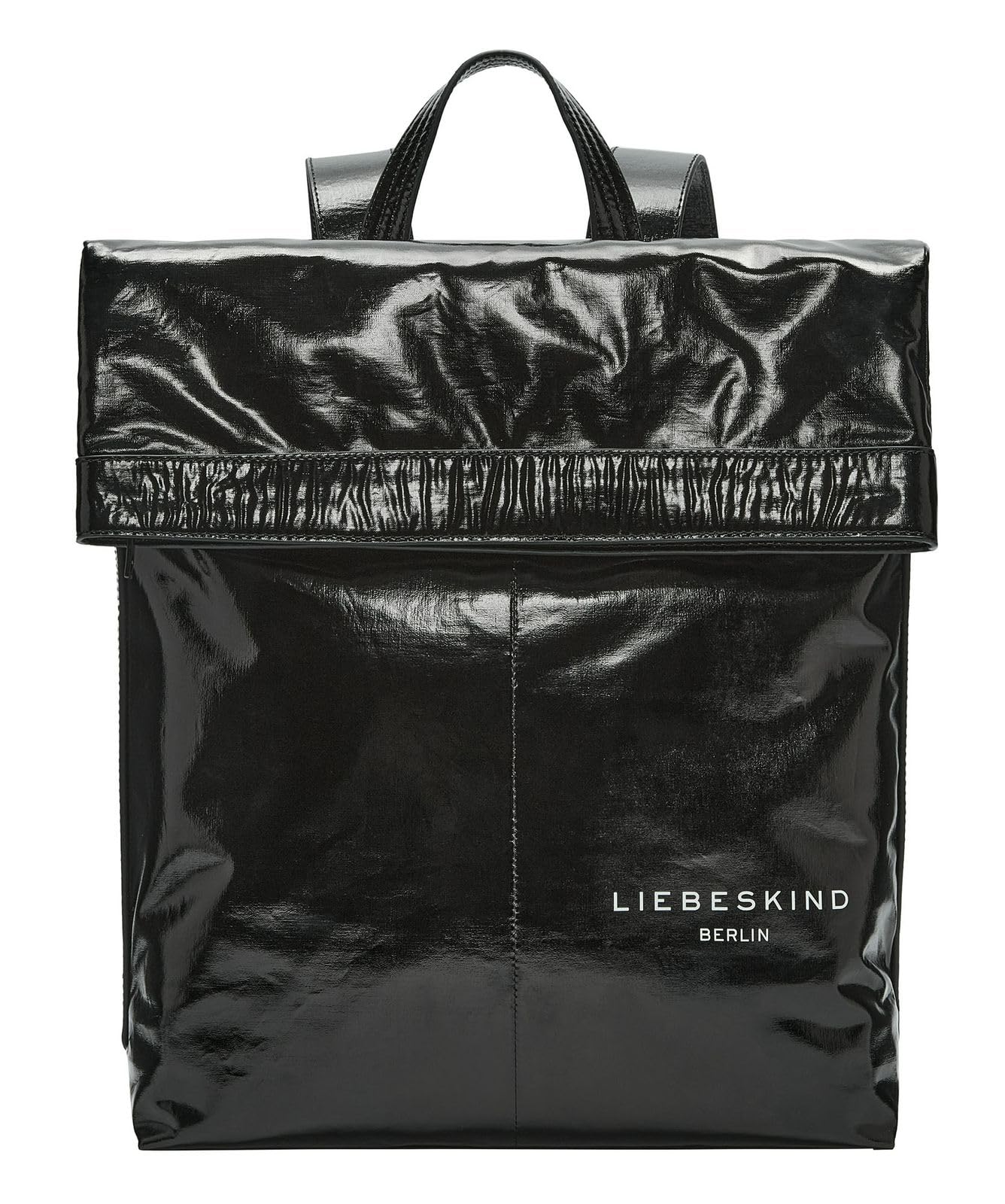 LIEBESKIND Women Backpack L Elvira Rain, Black, L