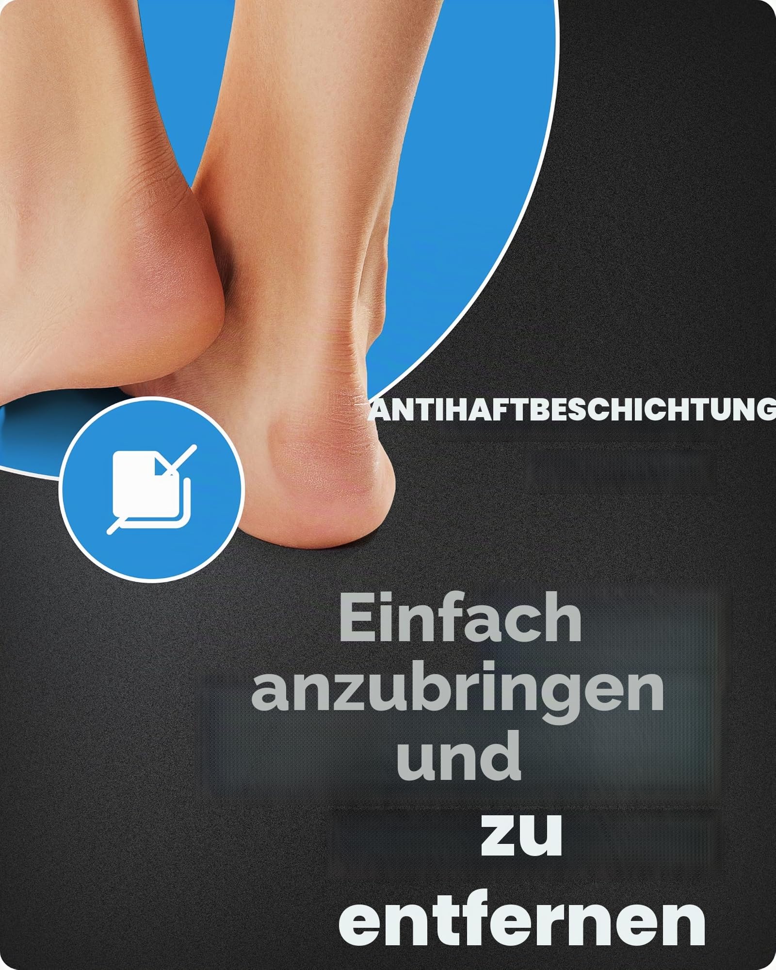 Spenco 2nd Skin 200 Gel-Quadrate (nicht steril), Blau, 2,5 cm