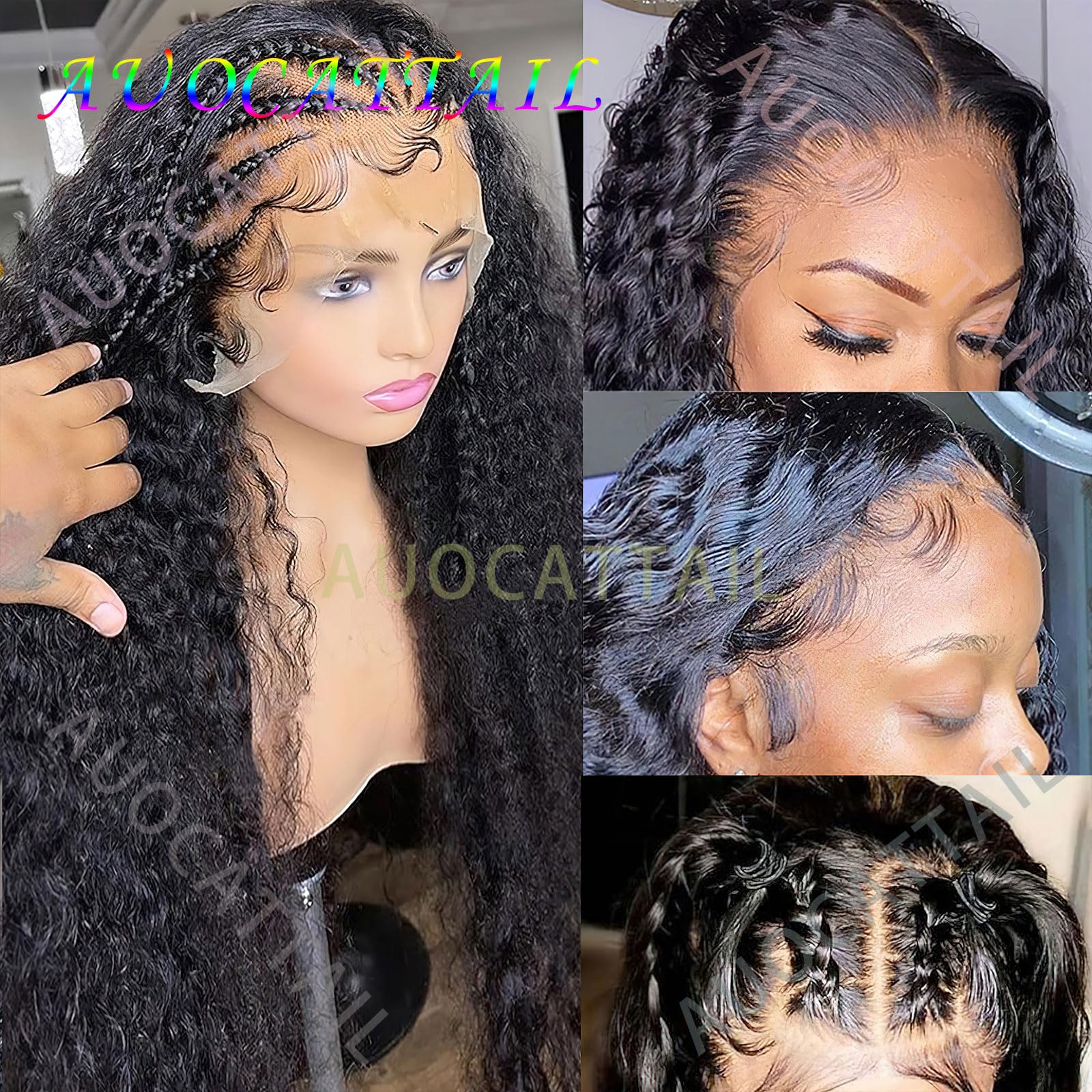 ?MONÁE 24 ” BLACK NATURAL wave LACEFRONT WIG *NWT Amazon.com : Nognut 24 Inch Body Wave Lace Front Wigs Human  main image 2