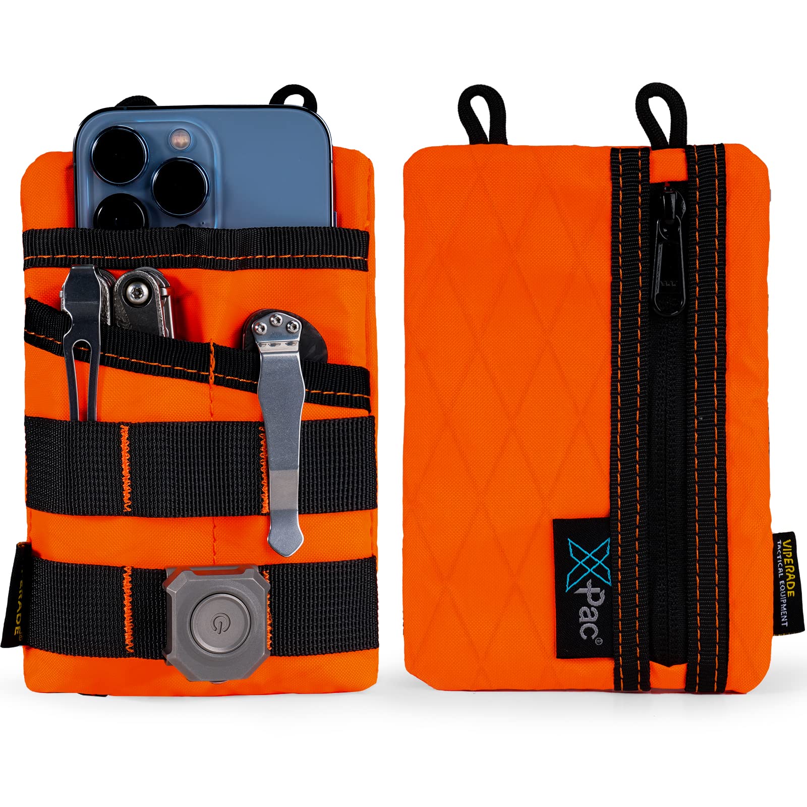 IDOGEAR Set 3 Borse Tattiche Accessori Con Cerniera - EDC E Stoccaggio Attrezzatura