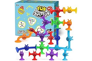 Suction Cup Toys for Babies, Toddlers, and Kids