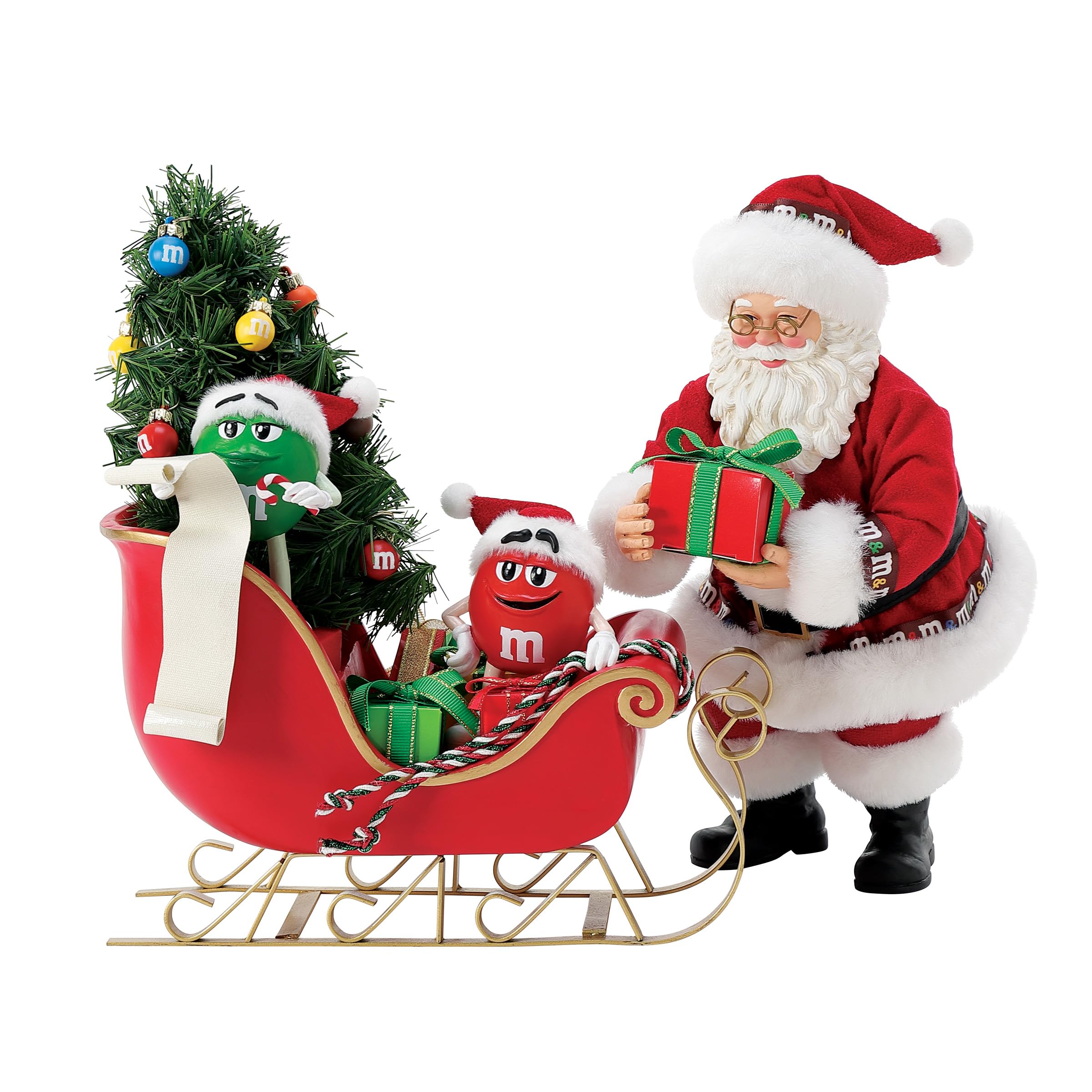 【貴重】Possible Dreamsサンタとクリスマス合唱隊５人セット Amazon.com: Department 56 Possible Dreams M&M's Red and Green