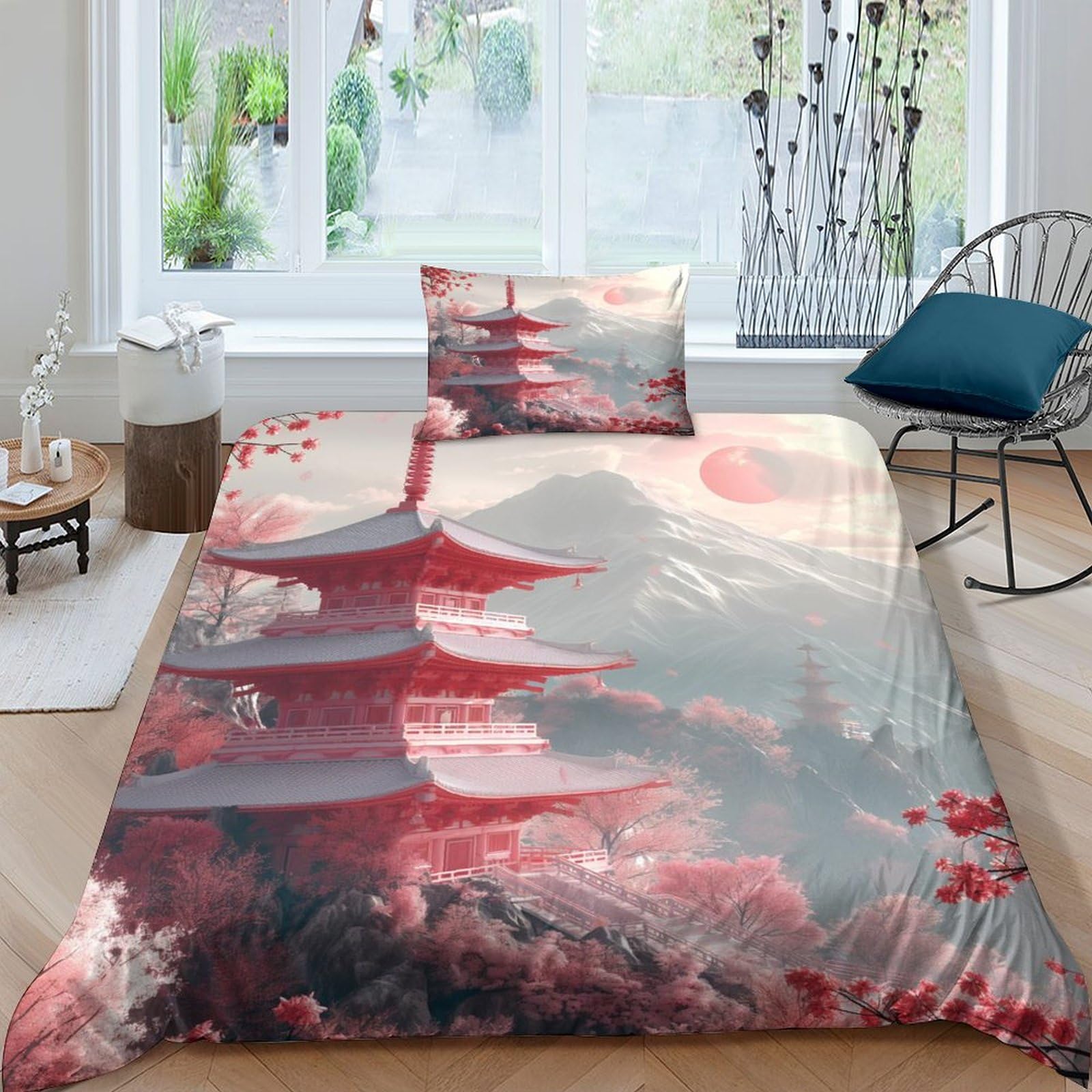 Housse de couette respirante Tour de Fer 135x200 microfibre anti-transpirante