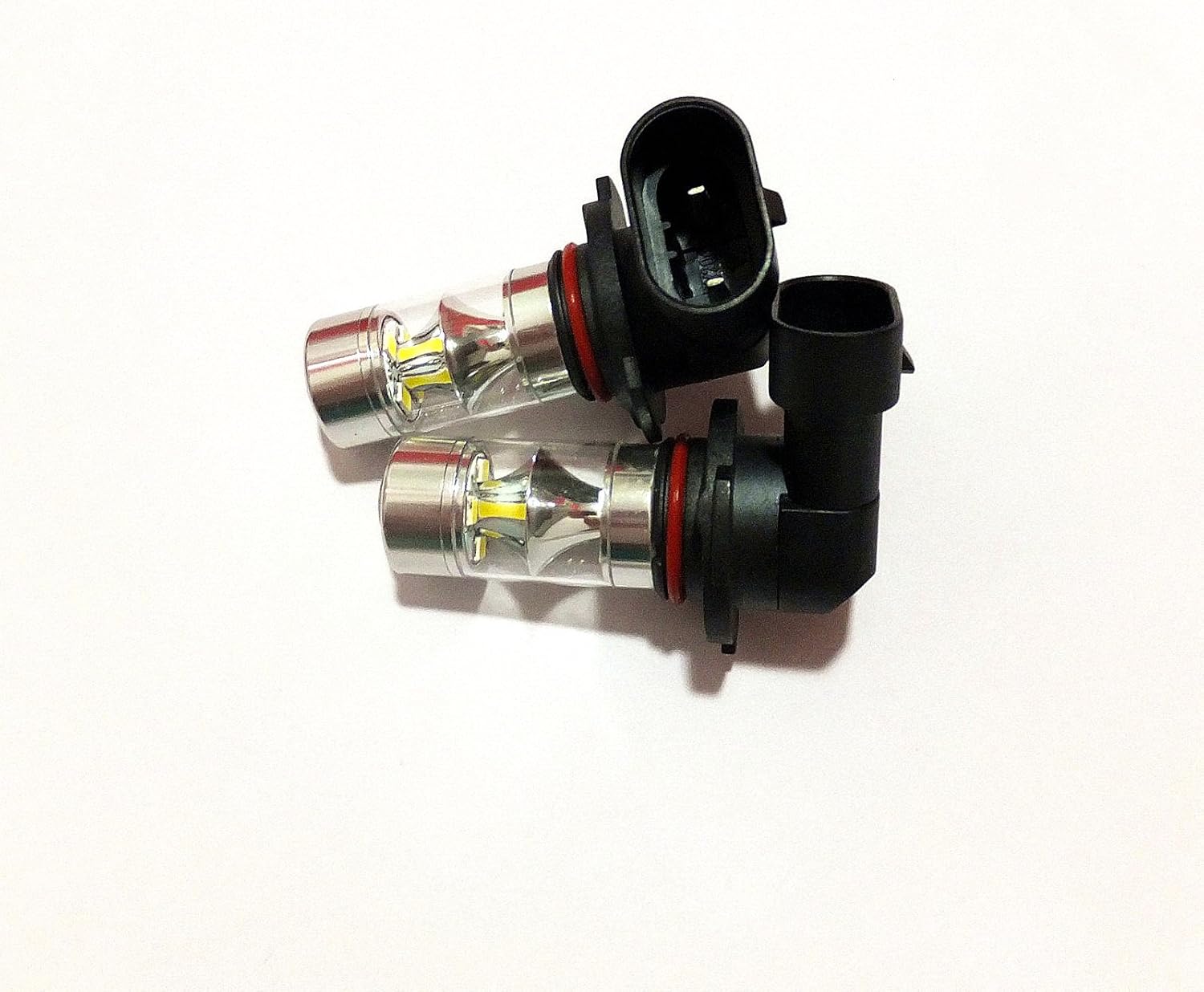 2X H10 9145 6000K 60W High Power LED Fog Light Lamp, DC12V~24V 800LM 1A 2323SMD DRL LED Refraction Reflector Lamp, Reversing Light, Undecoder