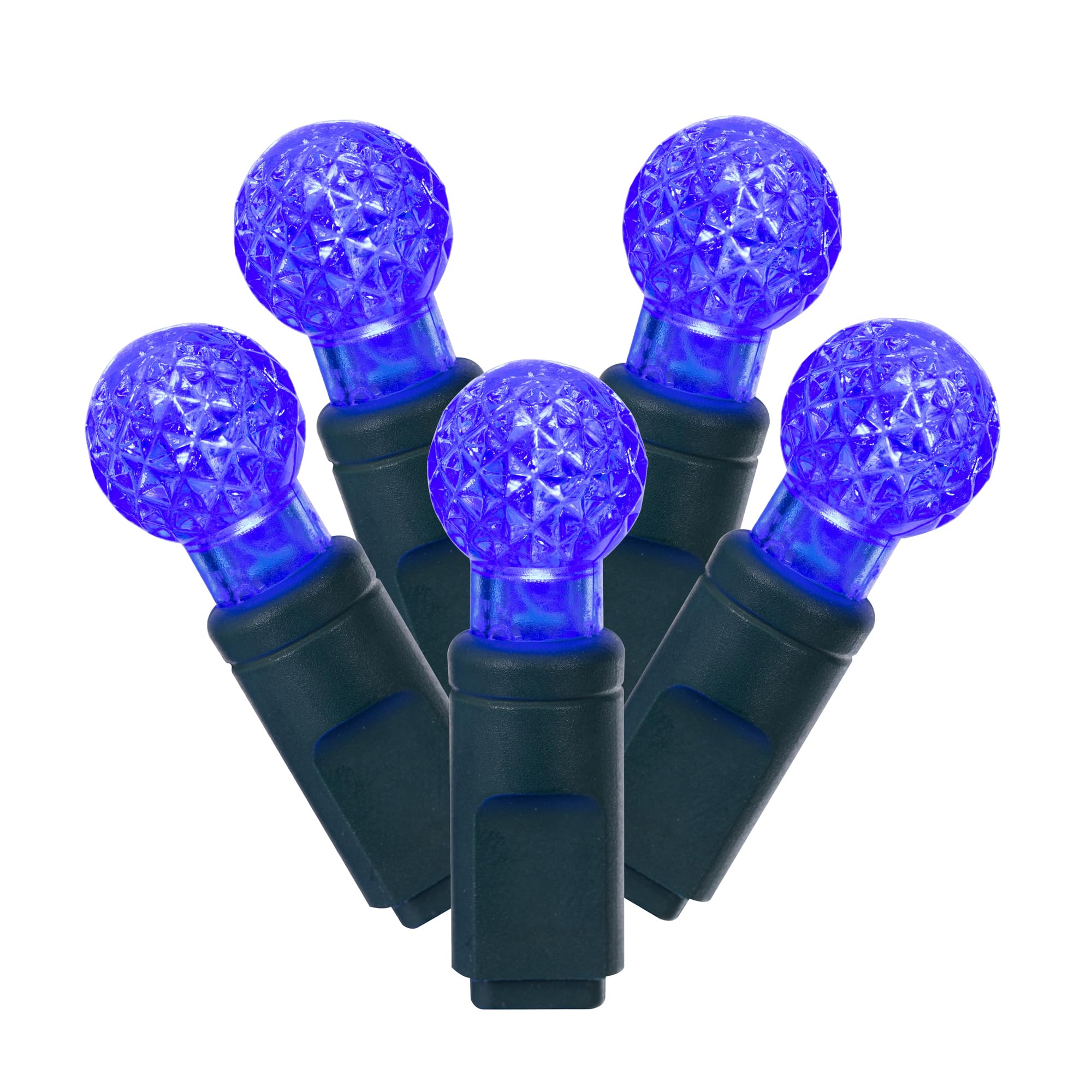 Amazon.com: Vickerman 100 Light G12 LED Light Set Blue Lights on