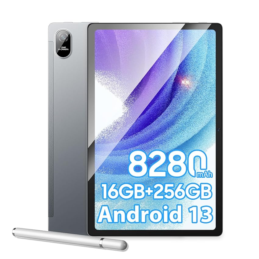 Immagine del prodotto OSCAL 2K Tablet 10.36 Pollici, 2023 PAD15 Android 13 Tablet 16GB RAM 256GB ROM (TF 1TB), Tablet 4G LTE+5G WiFi, 8280mAh, 16+13MP, T606 Octa-Core 2GHz, BT5.0/33W Ricarica/Google GMS/GPS/OTG/Type-C
