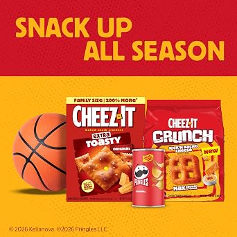 Cheez-It Cheese Crackers, Baked Snack Crackers, Lunch Snacks, Variety Pack (84 Packs)