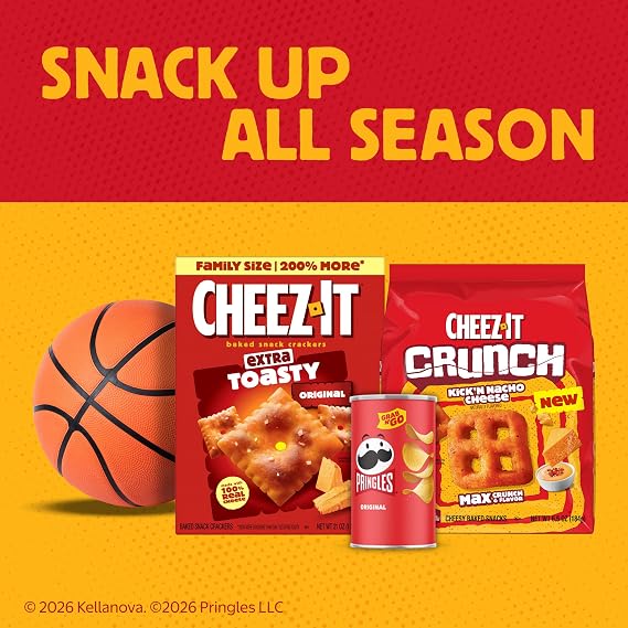 Cheez-It Cheese Crackers, Baked Snack Crackers, Lunch Snacks, Variety Pack (84 Packs)