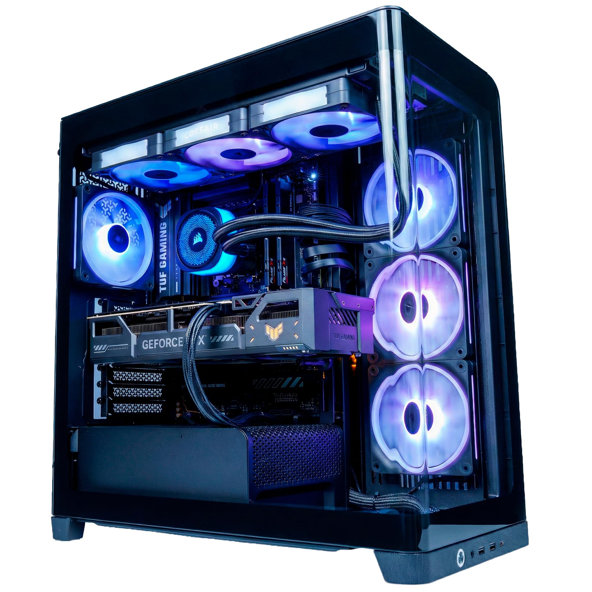 Epical-Q PC Gaming Battleship Silver XII AMD Ryzen 7 9800X3D, 48GB, 2TB SSD NVME, RTX 5080 + Windows 11 Pro