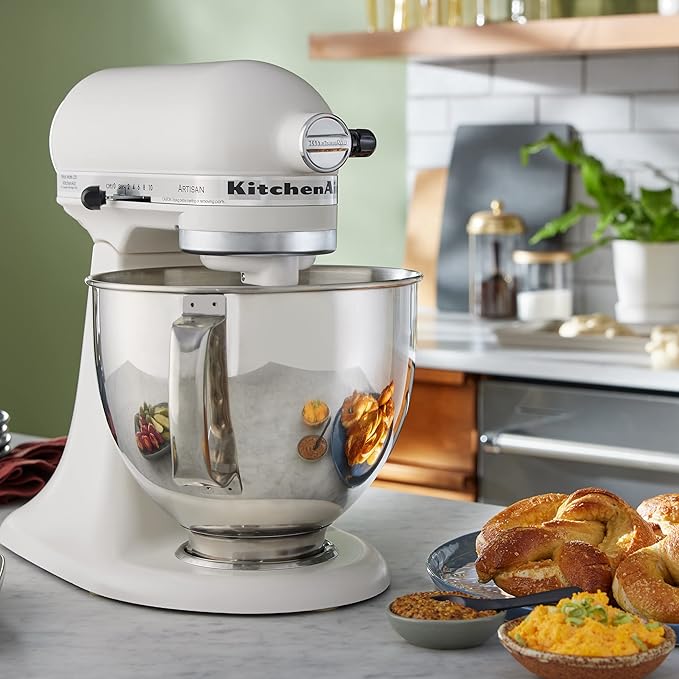 KitchenAid Artisan Series 5 Quart Tilt Head Stand Mixer, Porcelain