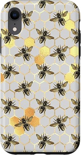 iPhone XR Bumble Bee - Honeycomb Apicultor amarillo