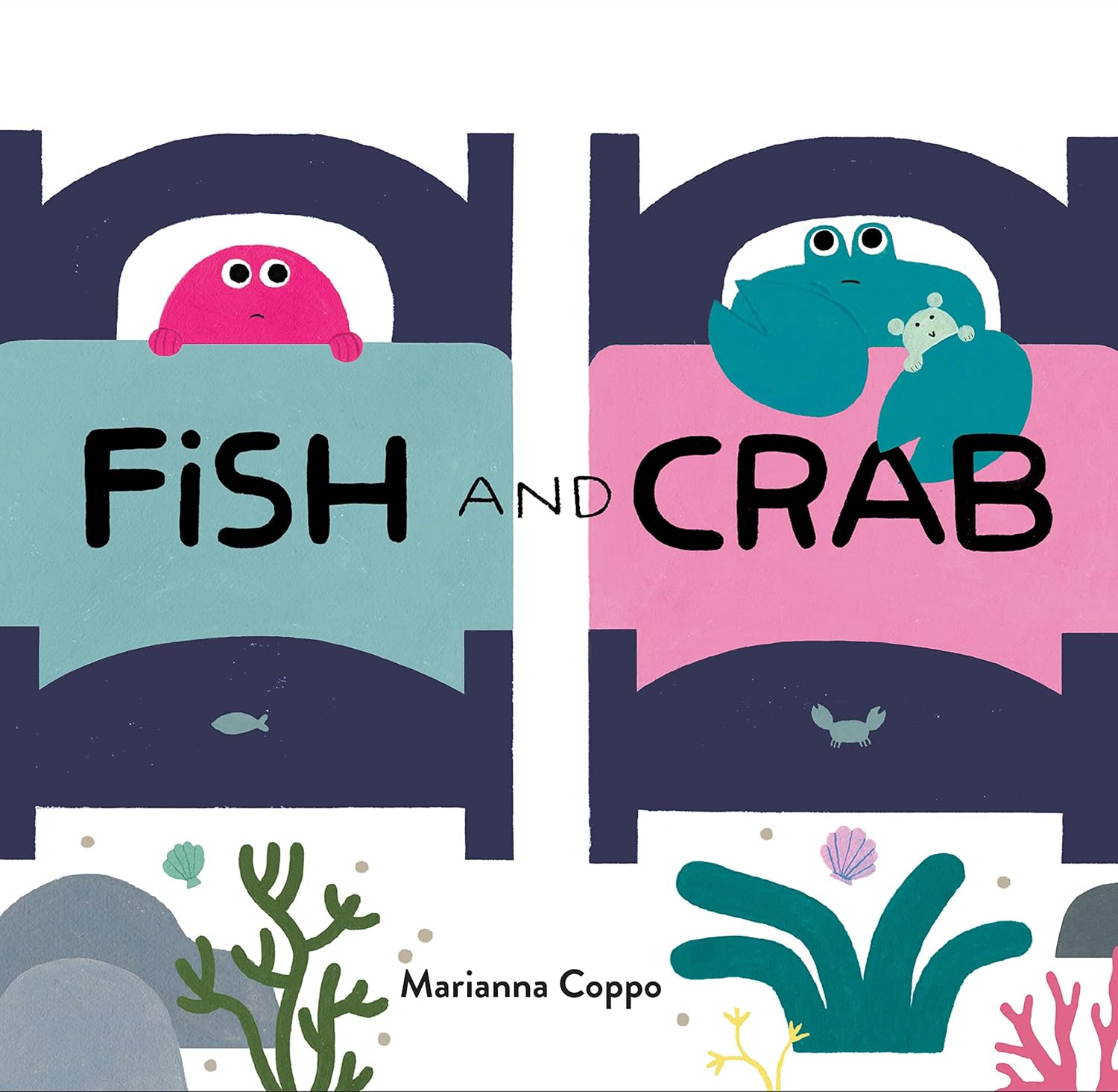 Surprising Insights in Fish & Crab: Bedtime Tested,Feelings Shared (Kids' Book)