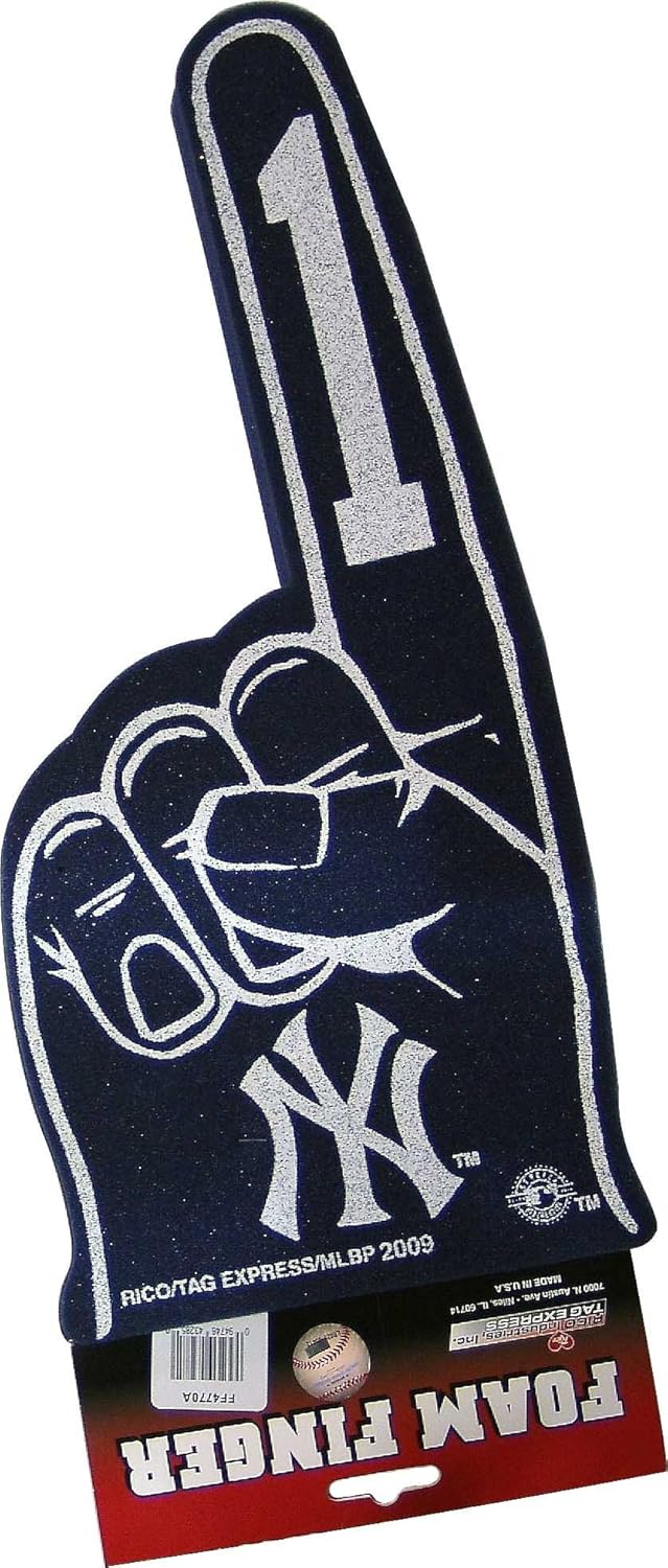 MLB Yankees Foam Finger Sports & Outdoors
