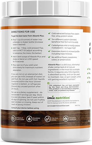 Miniatura 10 de Isolate Protein - Suplemento dietético para mejorar la salud intestinal, apoyo nutricional adicional, todos los ingredientes naturales, sin OMG, sin
