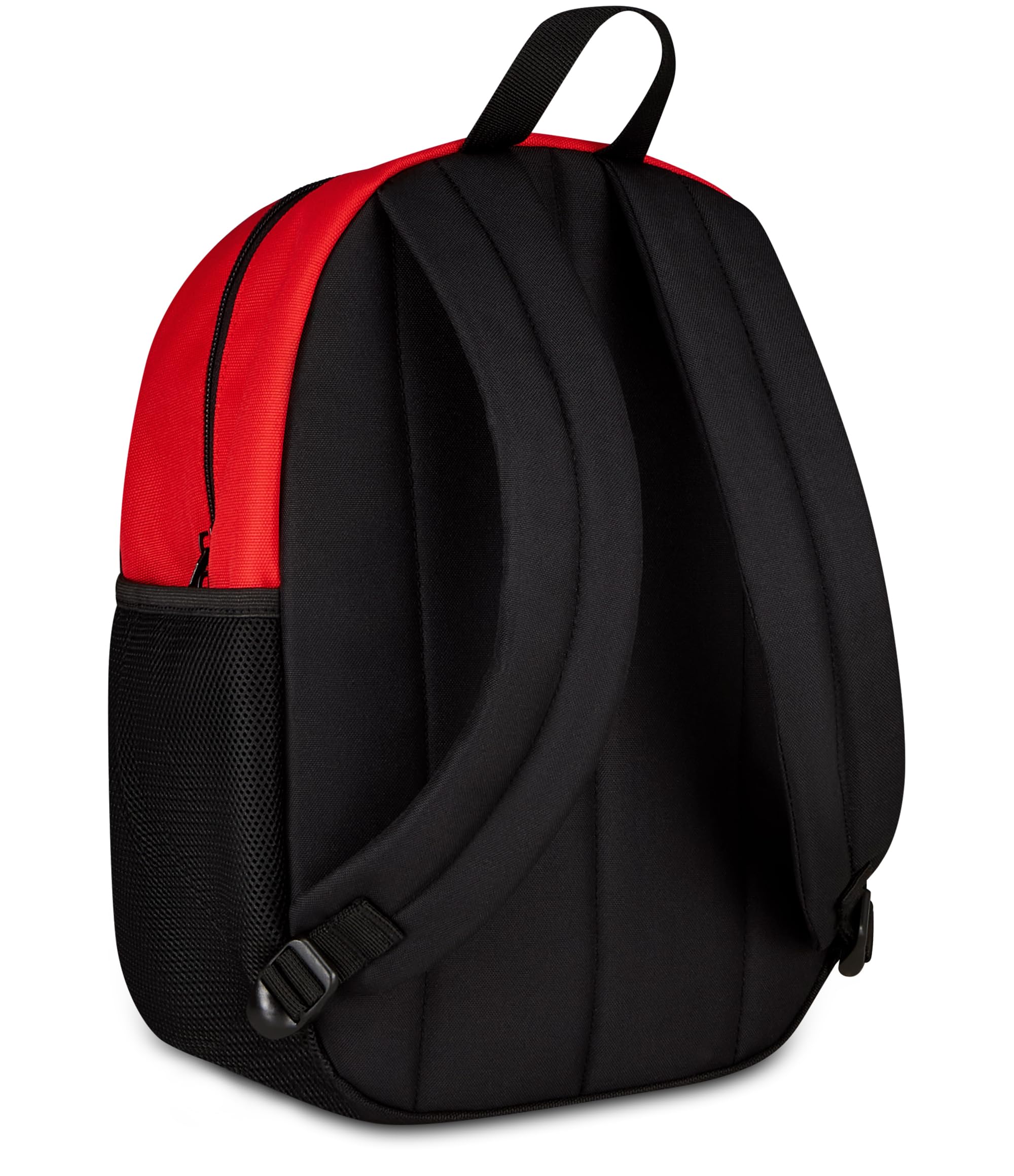 Seven Zaino Small Milan, Nero, 14 L, Zainetto monoscomparto, Tasca frontale, Tasca laterale portaborraccia, Scuola, Asilo, Tempo libero, Bambini, Ragazzi e adulti, Calcio, Prodotto ufficiale