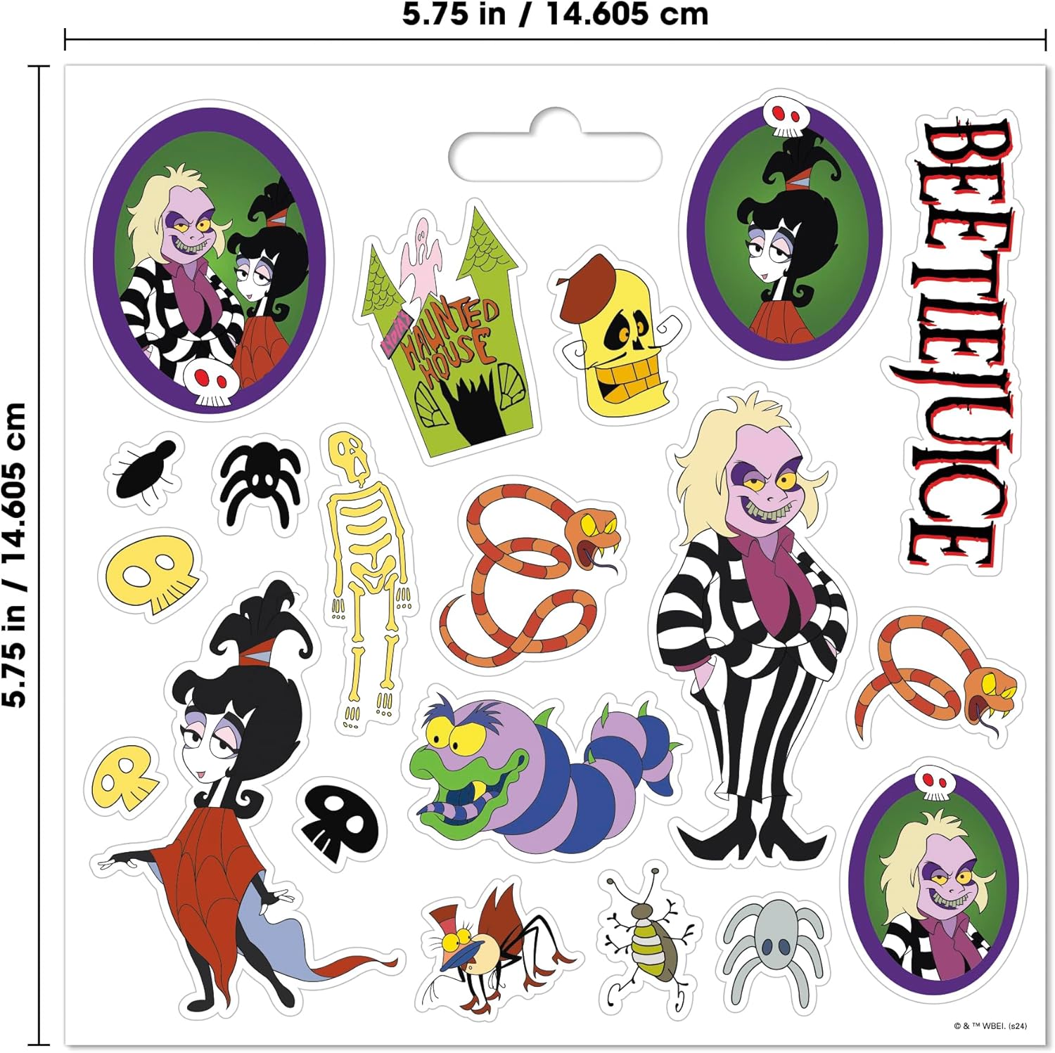 Beetlejuice - Animated Mini Stickerland Pad - 6 Page - Image 7