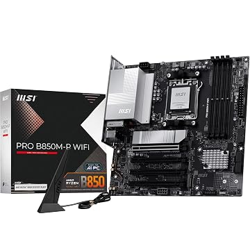 MSI PRO B850M-P WIFI7 AM5 DDR5 M.2