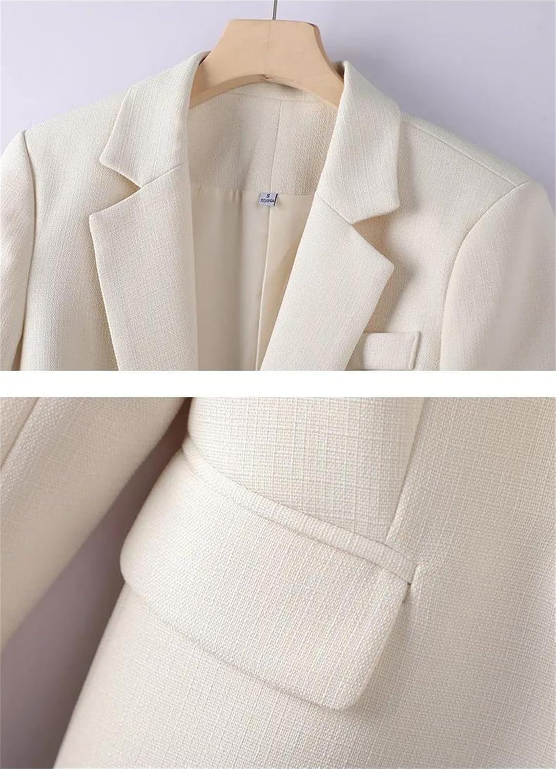Women’S Solid Suits Fall Blazer and Skirt Office Lady Work Wear Two Piece Sets Elegant Business Suits for Women