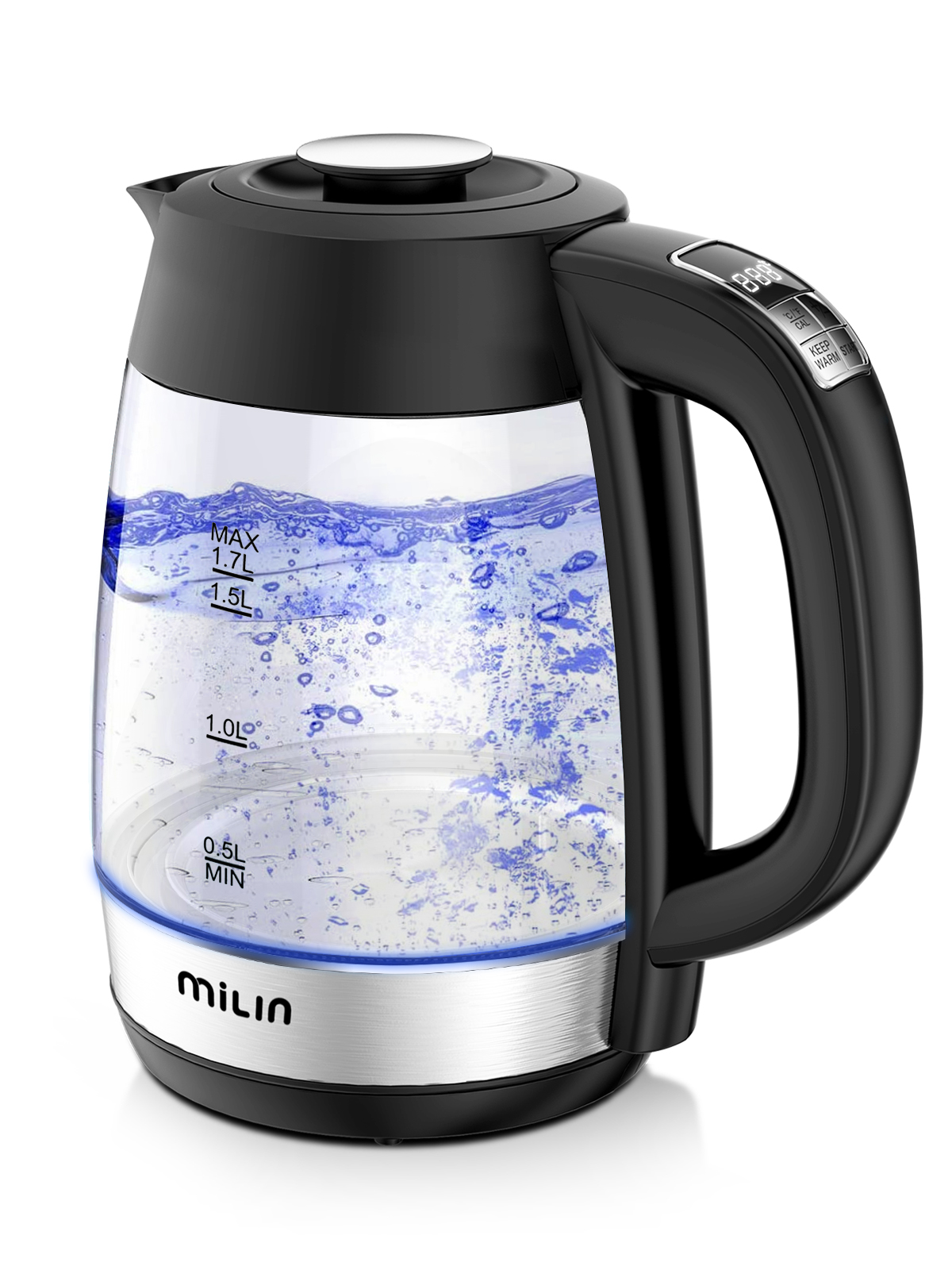 Sale 55 Off Dekopro 電気ケトル 1 8l 大容量 ケトル ガラス 温度調節 保温機能付き 空焚き防止 自動電源off 湯沸かし器 ゆわかしケトル Dprd Jatimprov Go Id