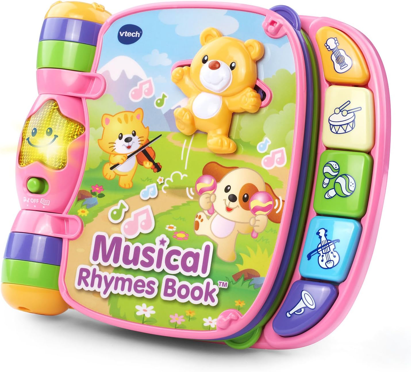 VTech (ヴイテック) 幼児用 ミュージカル リズム ブック
