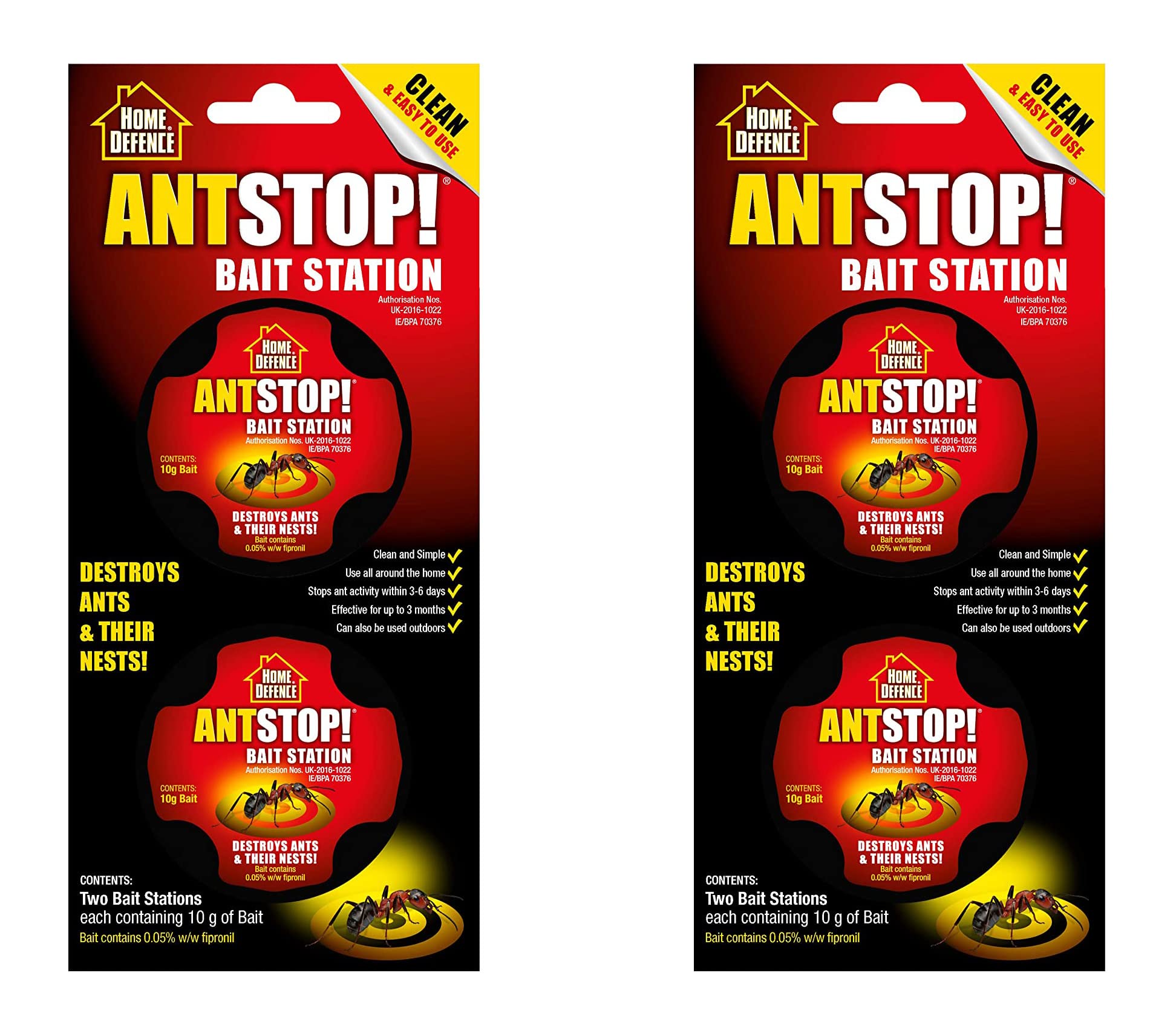 Buy BUGG OFF Effective Ant Stop Bait Station, ReadytoUse Solution for Ant & Insect Control