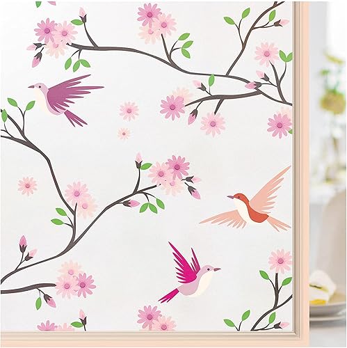 Lámina decorativa sin adhesivo para brindar privacidad, que se fija con estática y bloquea los rayos UV para la decoración de los baños, las duchas