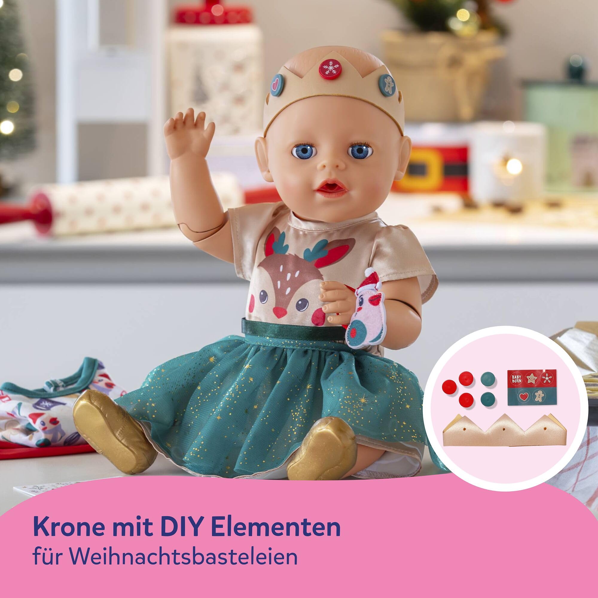 BABY born Adventskalender mit 24 Überraschungen für 43 cm Puppen