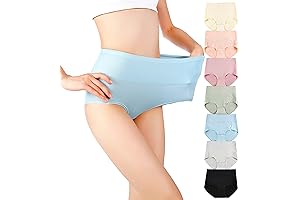 High Waisted C-Section Recovery Cotton Panties