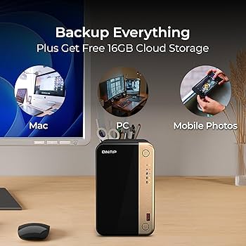 Amazon.co.jp: QNAP TS-264-8G-28ST-US 2ベイ高性能デスクトップ